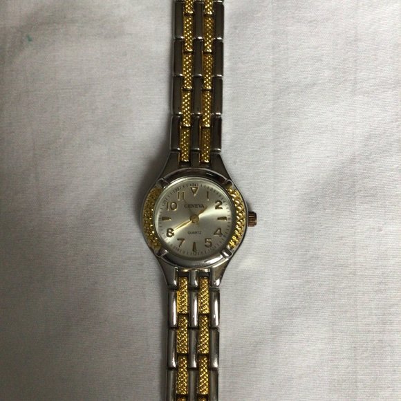 Geneva Accessories - Geneva - Two toned women's quartz watch